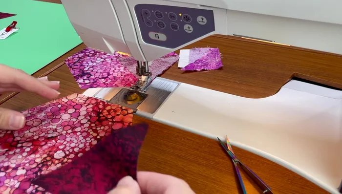 Repeat step 2 for the remaining triangles on each hexagon.