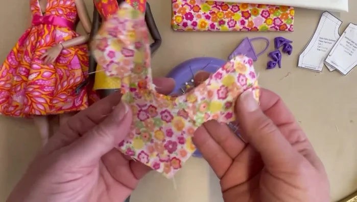 Check seams, trim and clip seam allowances.