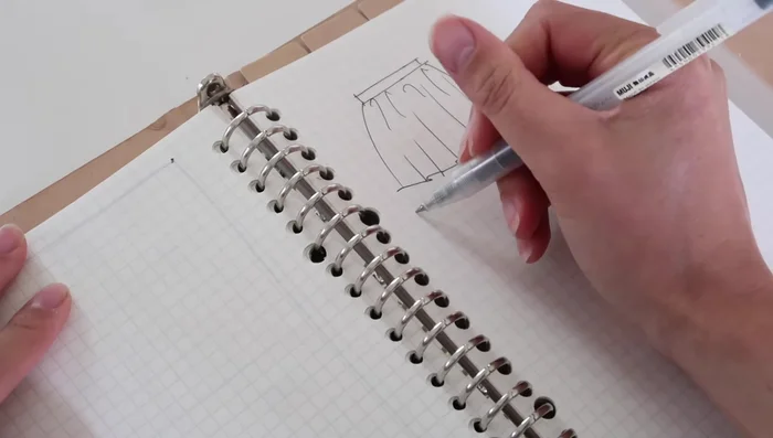 Determine the desired tutu length and double it. Cut the tulle to this doubled length.