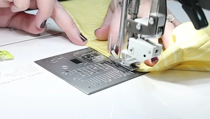 Close Lining Opening: Close the opening in the lining with a hand stitch or a quick machine stitch.