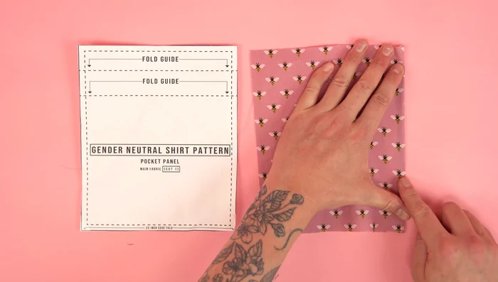 Attach pocket panel (optional).