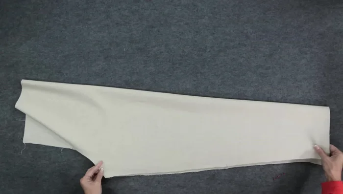 Press the inseam allowance towards the back.