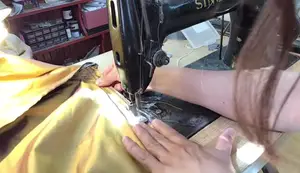 DIY Parsons Chair Slipcovers: A Stunning Gold Silk Transformation
