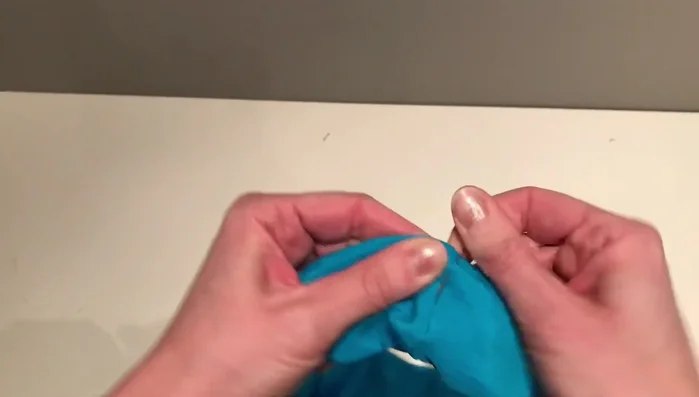 Top stitch all the way around the straps and bag's curves using a 2/8 inch seam allowance.