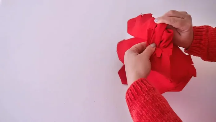 Turn right side out: Turn the pillow right side out through the gaps.