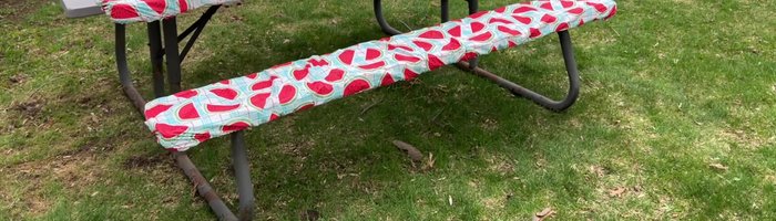 Repeat steps 3-5 for the bench covers.