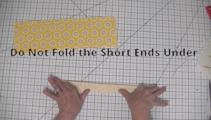 Turn the casing right sides out and press.