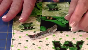 DIY St. Patrick's Day Door Banner: Easy Appliqué Technique