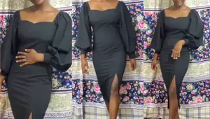 Sew a Stunning OFA Dress with Front Slit: Easy DIY Tutorial