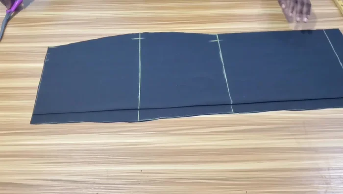 Cut out the skirt pieces.