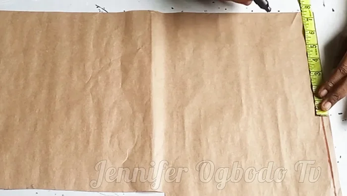 Adjust the front neckline and center front opening as desired.