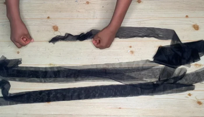 Sew the gathered ruffles around each circle on the front piece (Note: It's more efficient to sew the ruffles *before* cutting out the circles).