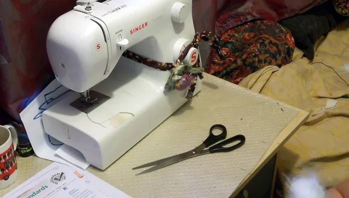 Attach the eyes using children's safety eyes or similar. Securely attach with a few stitches.