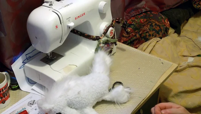 Shape the unicorn's tail and mane for desired final look.