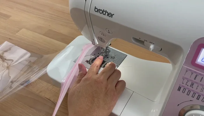 Trim excess zipper: Carefully trim the excess zipper, ensuring you do not cut the zipper itself.