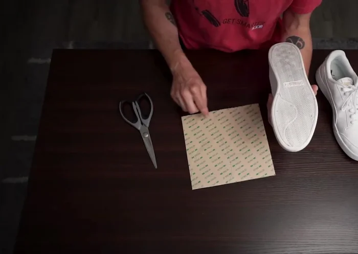 Cut the stencils: Cut the leather stencils, ensuring you stay within the ⅛ inch border you left to allow for accurate placement and prevent short edges.