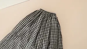 DIY Gingham Linen Midi Skirt: A Step-by-Step Sewing Tutorial