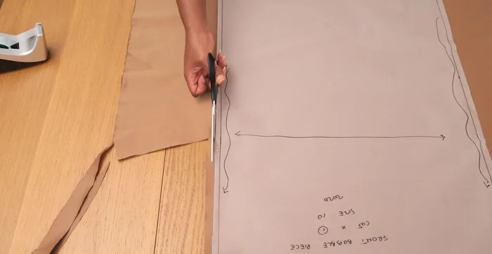 Cut out all pattern pieces.