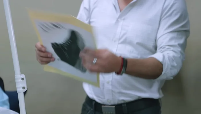 Sample Making: Creating a one-off sample based on the laser-cut pieces and designer's information.