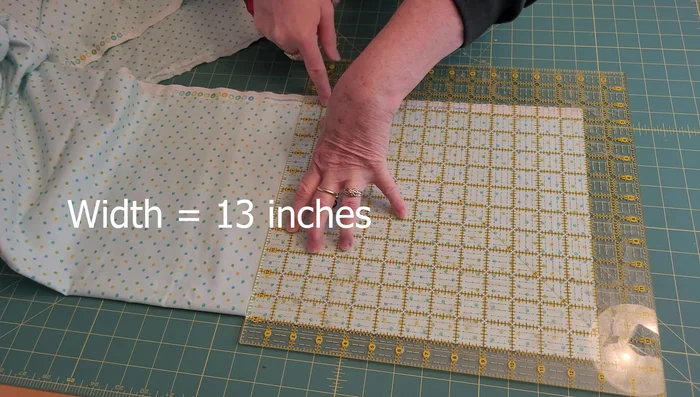 Once finished, remove the excess fabric from the hoop.