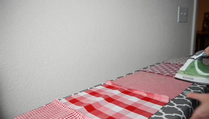 Sew rows together and press seams.