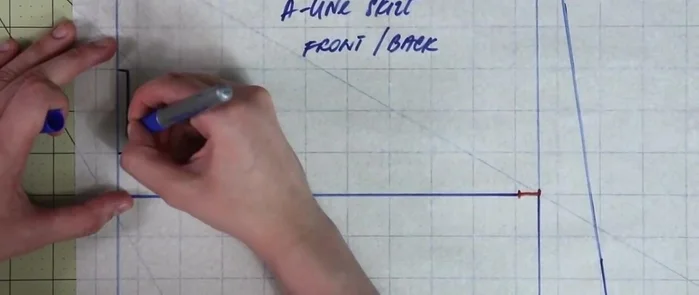 Cut fabric pieces, adding seam allowances and hem allowance (about 2 inches).