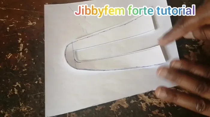 Cut out the pattern and interlock the two pieces. Apply glue to assemble.