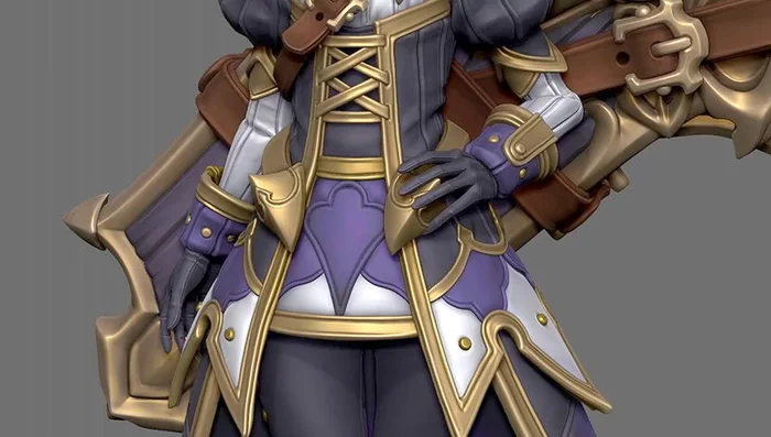 For the detailed cuff: Measure your forearm and determine cuff length (add seam allowance). Measure around your wrist and forearm for width.