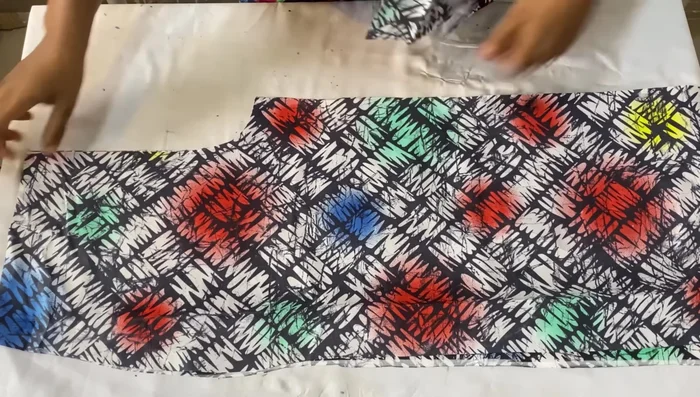 Sew the side seams of the pant (1 inch seam allowance).