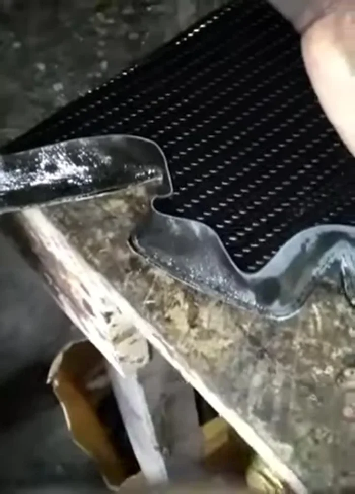 Fold the pieces together.