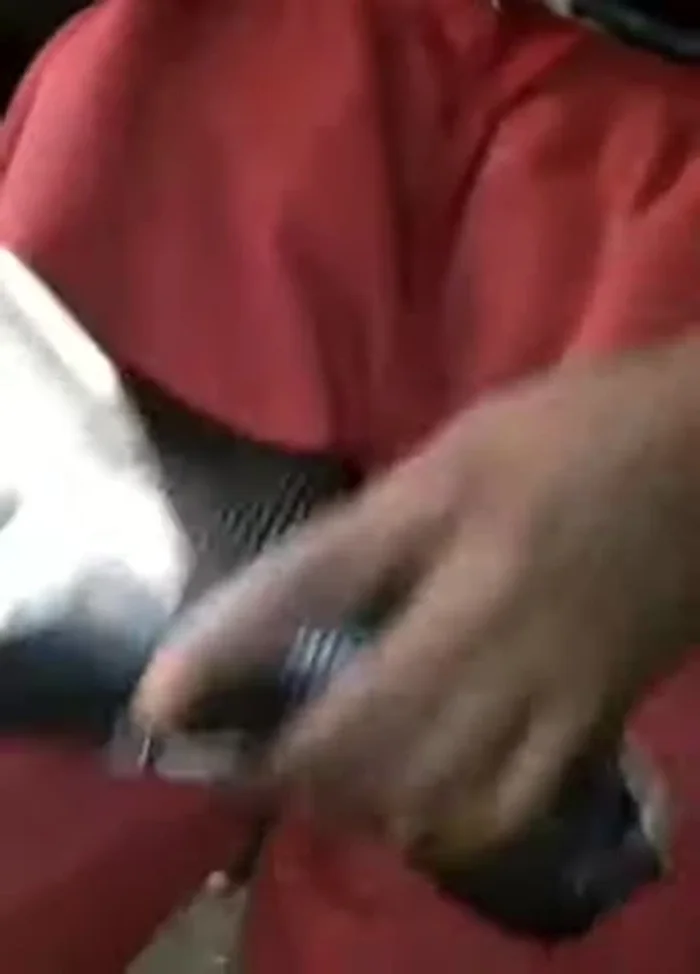 Add gum to the bottom of the shoe and attach the sole.