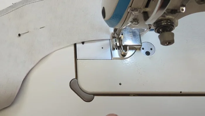 Sew heavyweight stabilizer to remaining brim edges.