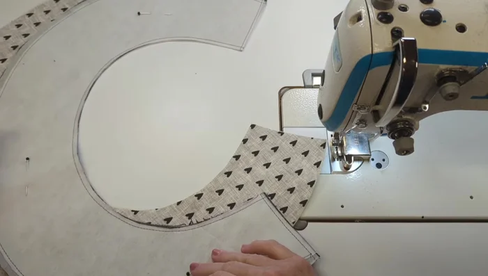 Finish and topstitch brim edges.