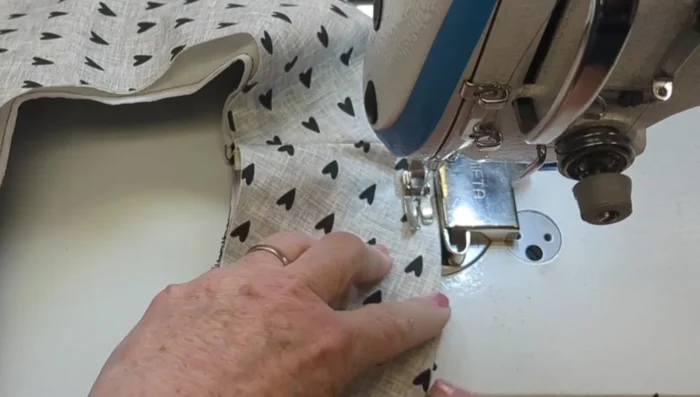 Finish and topstitch brim edges.