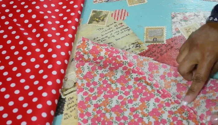 Remove any existing hems from the old liner pieces.