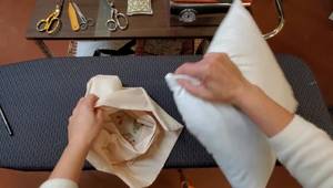 Envelope Back Cushion: The Easiest Way to Turn Embroidery into a Cushion