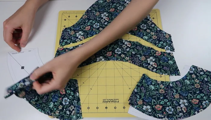 Set sleeves into armholes.