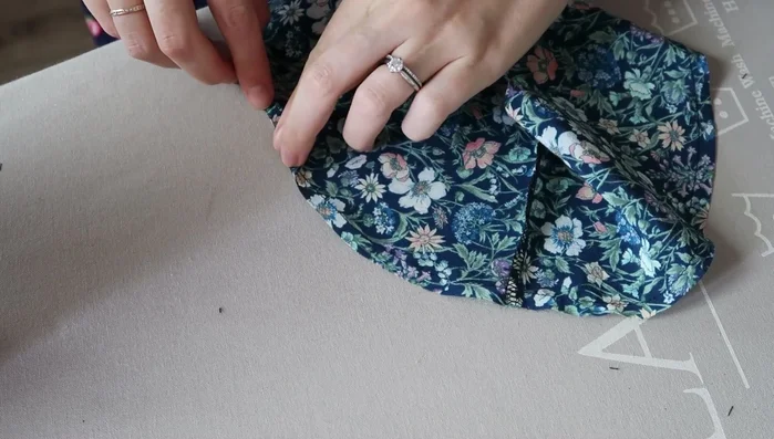 Set sleeves into armholes.