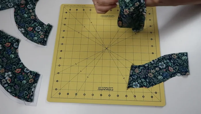 Set sleeves into armholes.