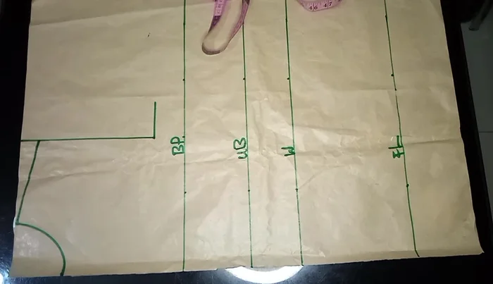 Determine shoulder slope (1 inch down).