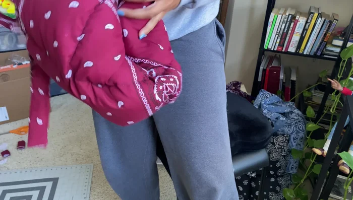 Flip the bag right side out.