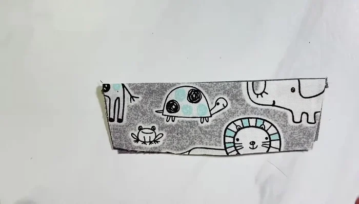 Sew elastic casing: Sew across the back top of the heel (3/8 inch seam allowance).