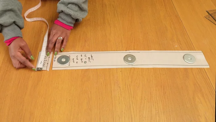 Edge stitch the belt: Sew an edge stitch around the edges of the belt to keep it flat and create a professional look.