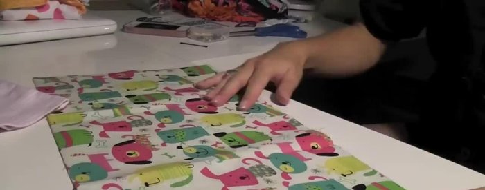 Open up the seams and press them down on both sides.