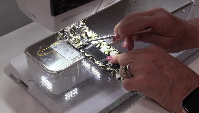 Secure Stitches: To ensure the Velcro is securely attached, use a backstitch at the beginning and end of your seam.