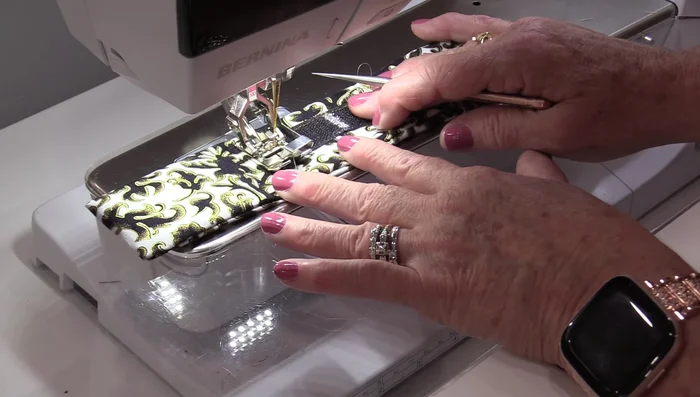 Secure Stitches: To ensure the Velcro is securely attached, use a backstitch at the beginning and end of your seam.