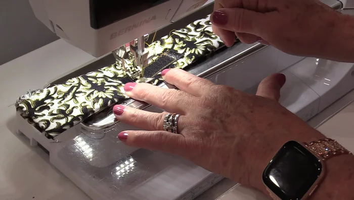 Secure Stitches: To ensure the Velcro is securely attached, use a backstitch at the beginning and end of your seam.