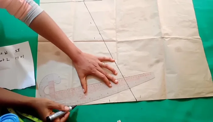 Connect the cuff to the skirt's side seam.