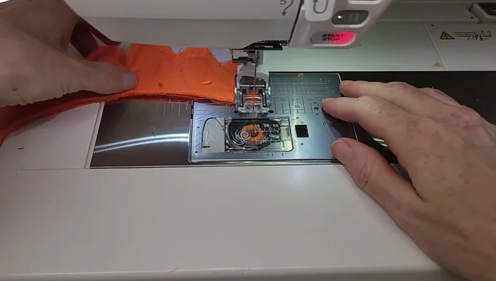 Clip seam allowance, turn spikes right side out, and use a tool to smooth out points.