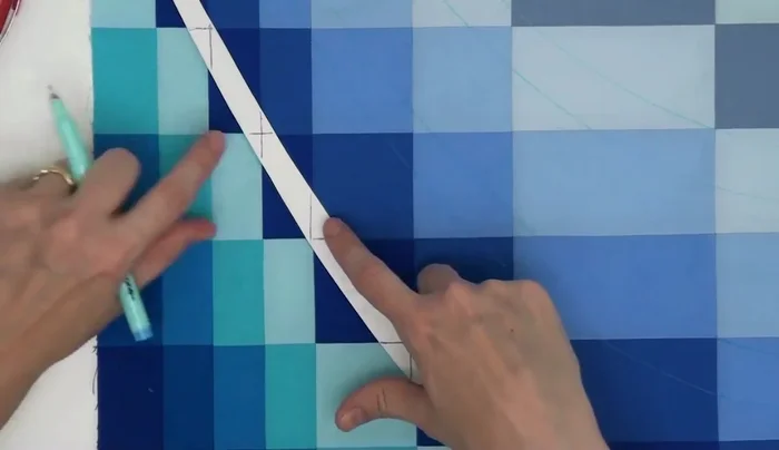 Quilt using walking foot or free motion quilting.